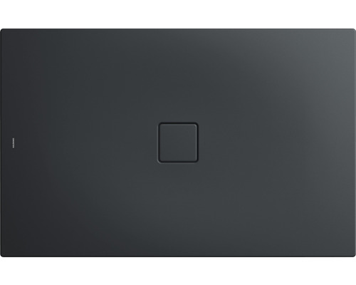 Duschwanne KALDEWEI CONOFLAT 782-1 120 x 80 x 3.2 cm cool grey 90 matt 465200010667 Rechteckige Duschwanne mit quadratischem Abfluss