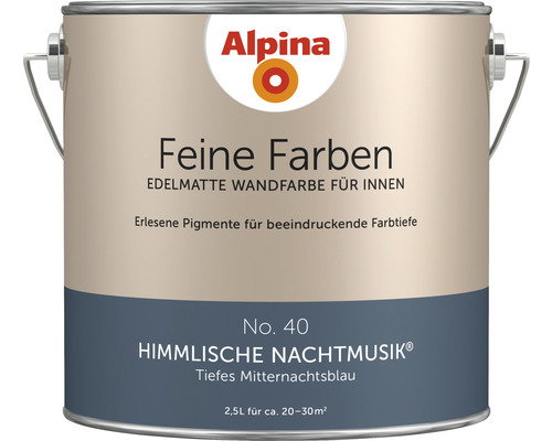 Alpina Feine Farben konservierungsmittelfrei Himmlische Nachtmusik 2,5 L-0