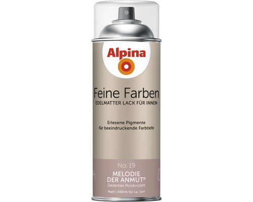Alpina Feine Farben Sprühlack Melodie der Anmut dezentes roséviolett 400 ml