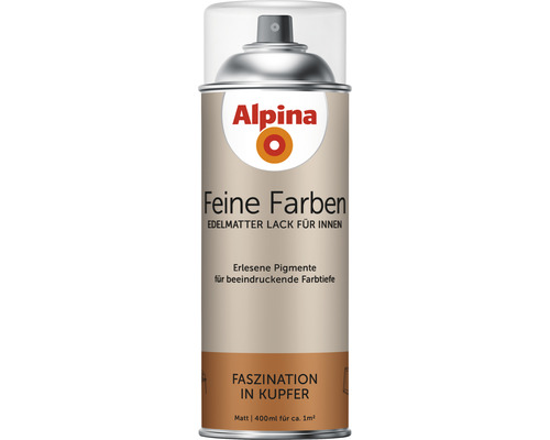 Alpina Feine Farben Sprühlack Faszination Kupfer kupfer 400 ml