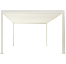 Freistehende Pergola mit Lamellendach