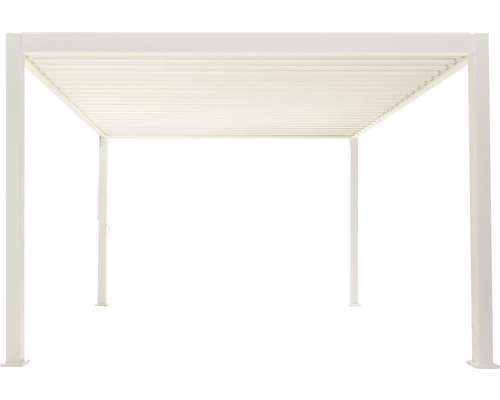 Freistehende Pergola mit Lamellendach