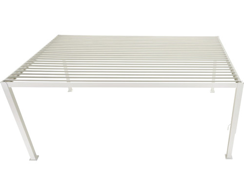 Metallpergola mit Lamellendach