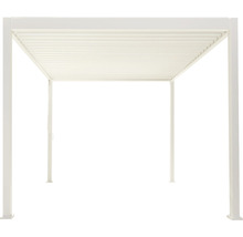 Freistehende Pergola mit Lamellendach für den Garten