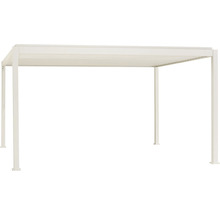 Freistehende Pergola mit Lamellendach für den Garten