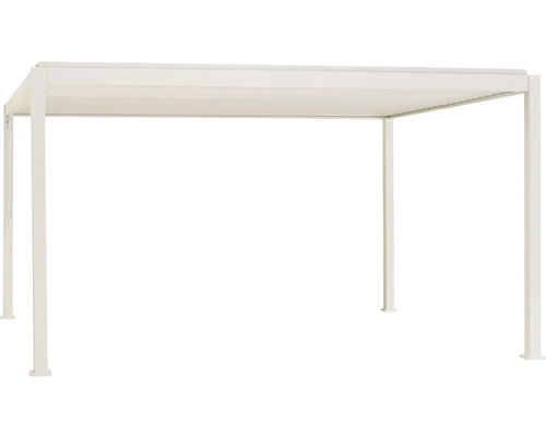 Freistehende Pergola mit Lamellendach für den Garten