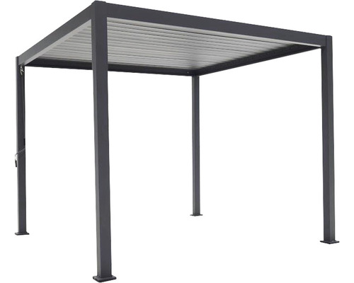 Freistehende graue Aluminium-Pergola