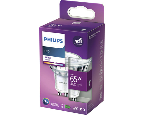 Philips LED Lampe GU10 5 Watt entspricht 65 Watt