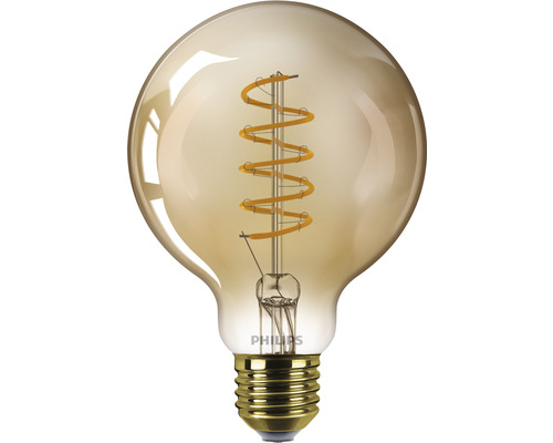 LED Globelampe dimmbar G93 gold E27/4W(25W) 250 lm 1800 K warmweiß