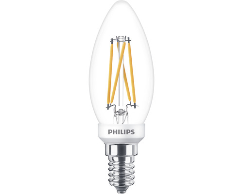 LED Kerzenlampe dimmfunktion B35 klar E14/3,4W(40W) 470 lm 2200- 2700 K warmweiß Warm Glow LED Kerzenlampe dimmfunktion B35 klar E14/3,4W(40W) 470 lm 2200- 2700 K warmweiß Warm Glow