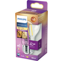 Philips LED-Lampe, dimmbar, 3,4 Watt, E27 Fassung