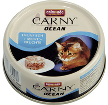 Katzenfutter nass animonda Carny Ocean Thunfisch/Meeresfrüchte 80 g-thumb-0