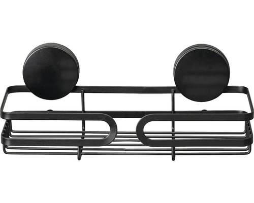 Duschablage aus Metall mit Saugnäpfen