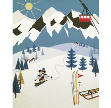 Fototapete Vlies IADX4-039 Into Adventure Disney Mickey Alpine 4-tlg. 200 x 250 cm