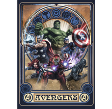 Fototapete Vlies IADX4-068 Into Adventure Avengers Ornament 4-tlg. 200 x 280 cm