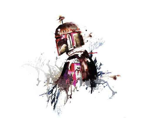 Fototapete Vlies IADX5-021 Into Adventure Star Wars Watercolor Boba Fet 5-tlg. 250 x 280 cm Fototapete Vlies IADX5-021 Into Adventure Star Wars Watercolor Boba Fet 5-tlg. 250 x 280 cm