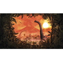 Fototapete Vlies IAX10-0021 Into Adventure Brachiosaurus Panorama 10-tlg. 500 x 280 cm