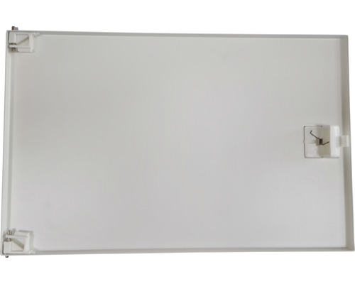 Weiße Revisionsklappe mit Verschluss