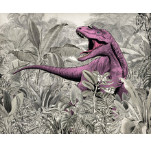 Illustration eines Dinosauriers im Dschungel