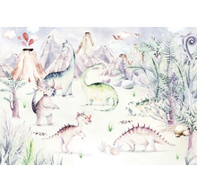 Fototapete Vlies IAX8-0037 Into Adventure Dino Playground 8-tlg. 400 x 280 cm