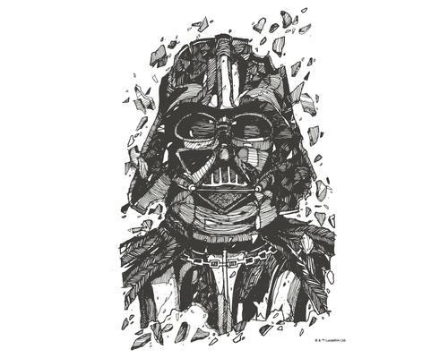 Poster Star Wars Darth Vader Drawing 30x40 cm