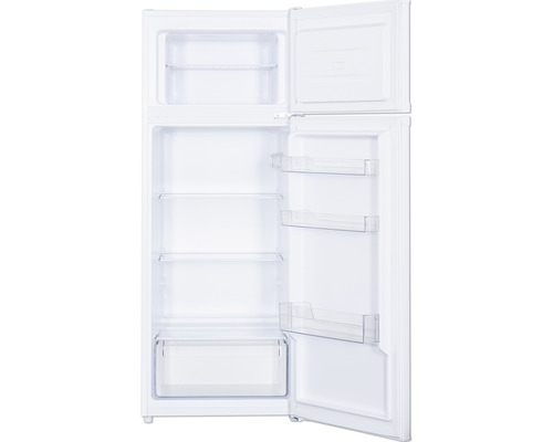 Geöffneter Kühlschrank mit Gefrierfach