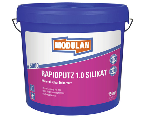 MODULAN 5000 Rapidputz 1.0 Silikat weiß 15 kg MODULAN 5000 Rapidputz 1.0 Silikat weiß 15 kg