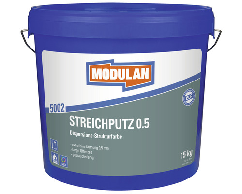 MODULAN 5002 Streichputz 0.5 weiß 15 kg