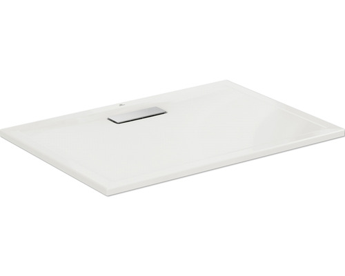 Duschwanne Ideal Standard Ultra Flat New 70 x 100 x 2.5 cm weiß glänzend T447501 Rechteckige Duschwanne mit Ablaufloch