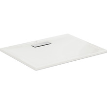 Rechteckige Duschwanne aus Acryl mit Ablauf