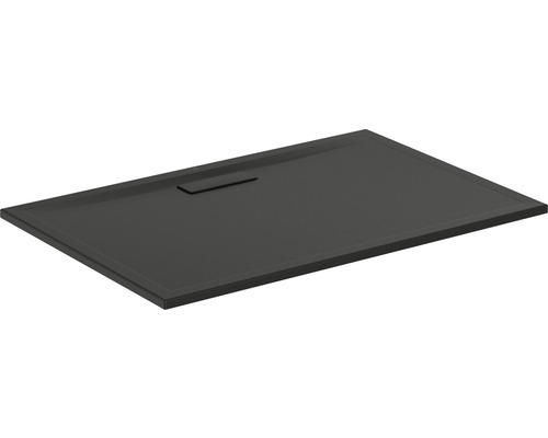 Duschwanne Ideal Standard Ultra Flat New 80 x 120 x 2.5 cm schwarz matt T4469V3 Rechteckige Duschwanne