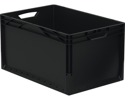 Kunststoffbox Eurobox schwarz 62 l