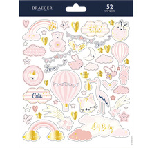 Draeger Aufkleber mit Motiven für Babys, 52 Stück