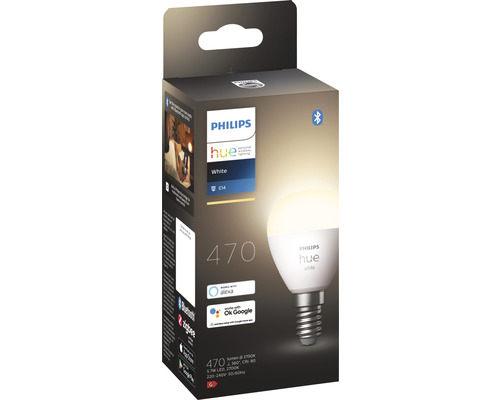 Philips Hue White E14 Lampe im Karton