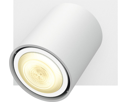 Philips hue Reflektorlampe White & Color Ambiance dimmbar weiß GU10 5,7W  350 lm warmweiß- tageslichtweiß 1 Stk - Kompatibel mit SMART HOME by  hornbach - HORNBACH Luxemburg