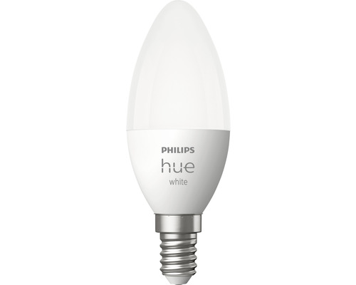 Philips Hue White Leuchtmittel in Kerzenform mit E14-Sockel