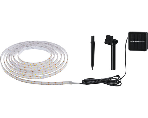 Solar LED Strip IP44 3,0 m 180 LEDs warmweiß 12V