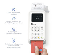 Sumup EC- und Kreditkartenlesegerät-Set 3G + WiFi inkl. Ladeschale, Bondrucker-thumb-6