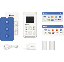 Sumup EC- und Kreditkartenlesegerät-Set 3G + WiFi inkl. Ladeschale, Bondrucker-thumb-1