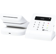 SumUp Kartenterminal mit Tastenfeld und Ladestation