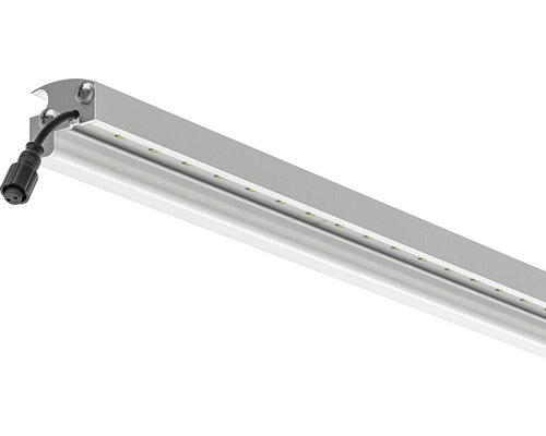 LED-Leuchte in länglicher Form mit Kabelanschluss