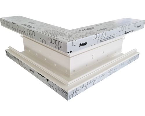 Hager Eckwinkelkanal mit Verpackung