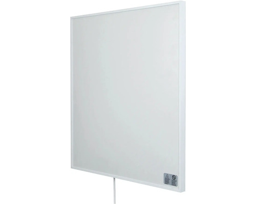 Weiße Infrarotheizung mit Kabel