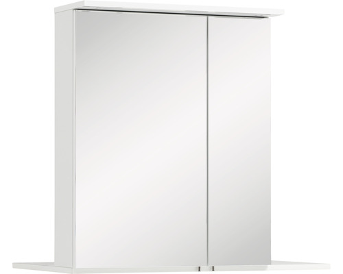 Spiegelschrank für das Badezimmer mit zwei Türen