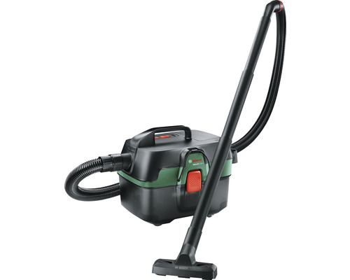 Akku-Sauger Bosch AdvancedVac 18V, ohne Akku und Ladegerät Mehrzwecksauger mit Staubsaugerschlauch und Bodendüse