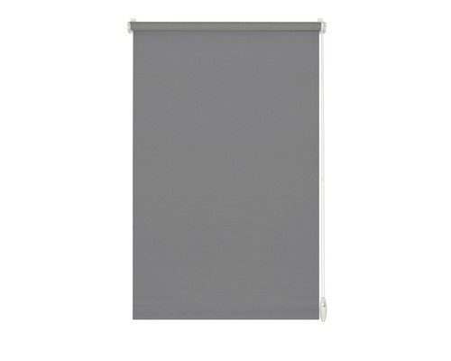 Gardinia EasyFix Rollo ohne Bohren 90x210 cm steingrau inkl. Klemmträger Graues Rollo für Fenster