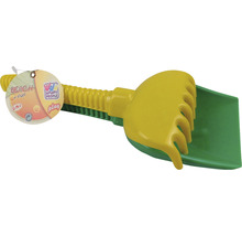 Strandspielzeug Schaufel und Rechen