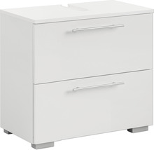 Waschbeckenunterschrank Möbelpartner Carlos BxHxT 60.2x59.1x35 cm perlweiss