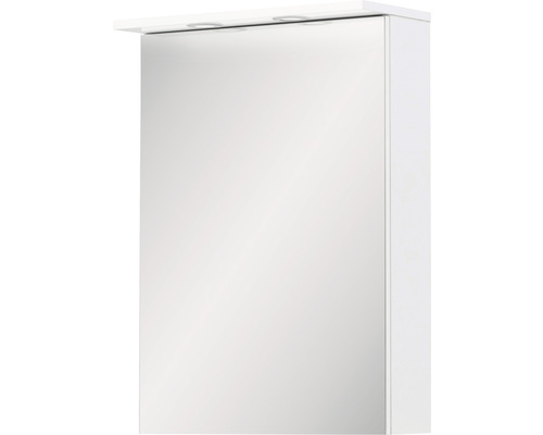 Spiegelschrank Möbelpartner Spot 50,4 x 23,7 x 72,3 cm weiß 1-türig LED
