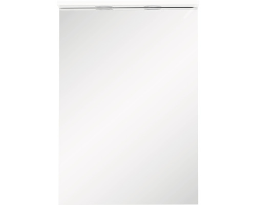 Rechteckiger Spiegel mit integrierter Beleuchtung